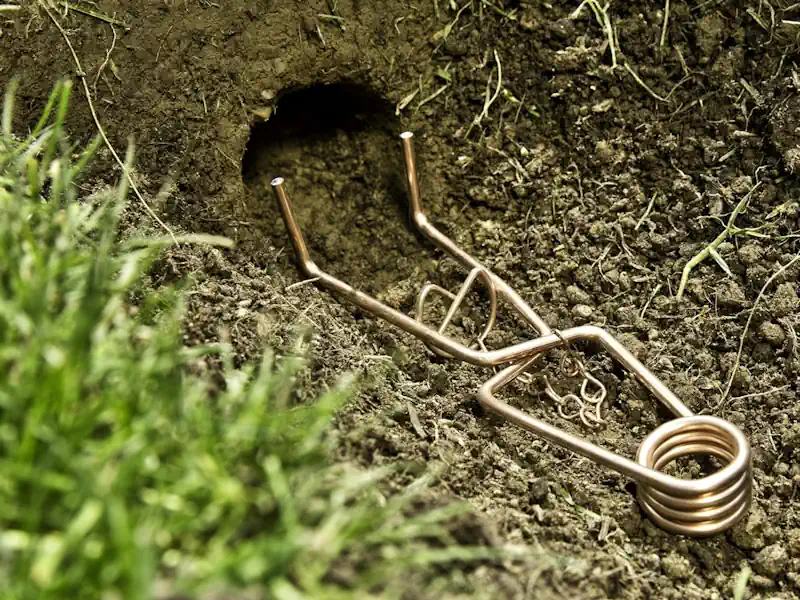 Pièges mécaniques à taupes utilisés par notre taupier à Chenevelles